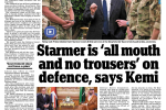 Starmer all talk no trousers